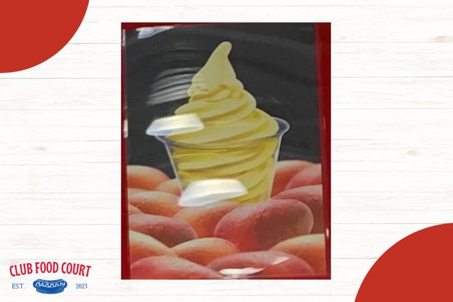 Costco Food Court China - Mango Soft Cream
