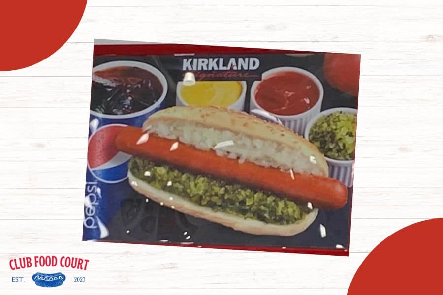 Costco Food Court China - Pork Hot Dog