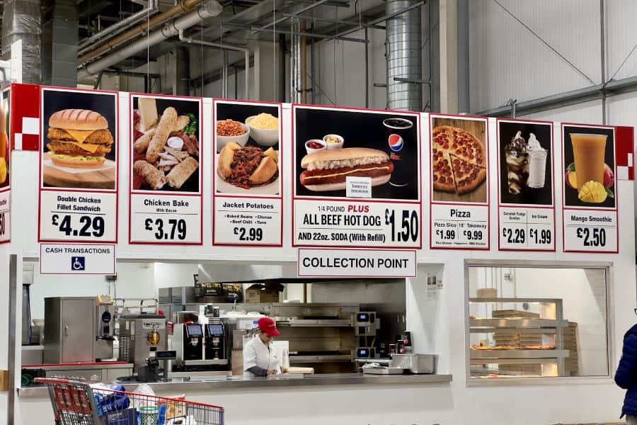 Costco Food Court United Kingdom: Menu, Prices, & Hours (2025)