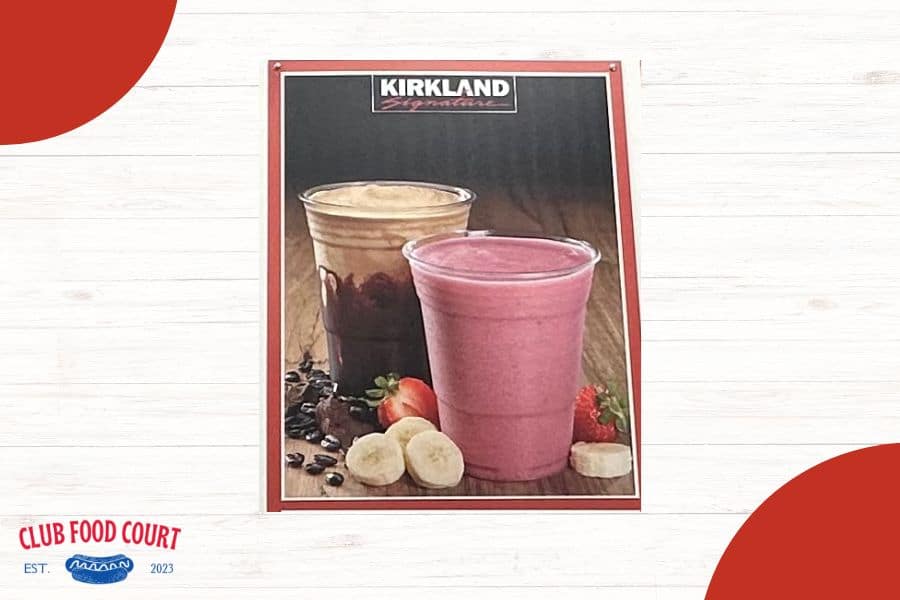Smoothies at Costco